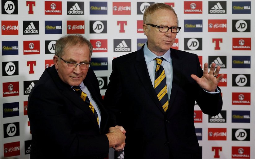 Image for ‘Don’t pay taxes or whatever’ ‘Ebt?’ ‘Is it to break tax laws to acquire players you can’t afford?’ Beale is treated to dinner with McLeish