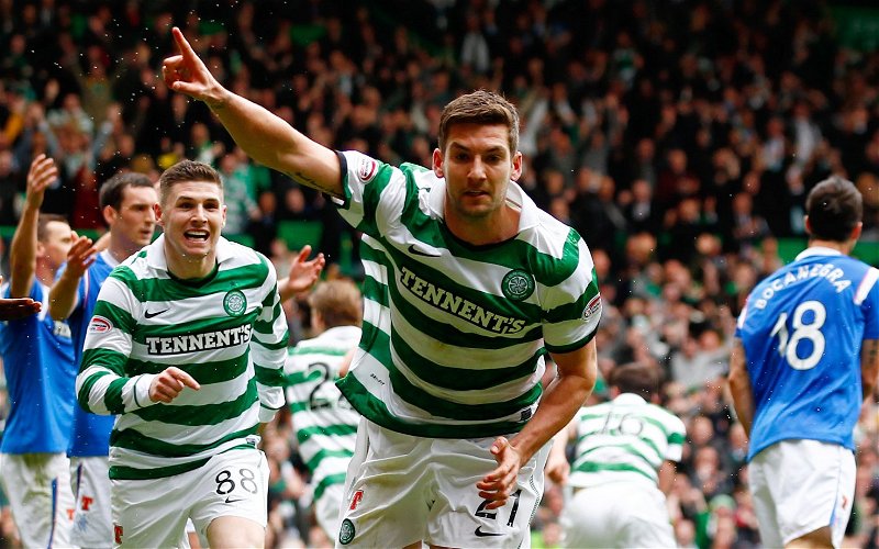 Image for Take a bow- ex Celt scores with his third corner kick of this season