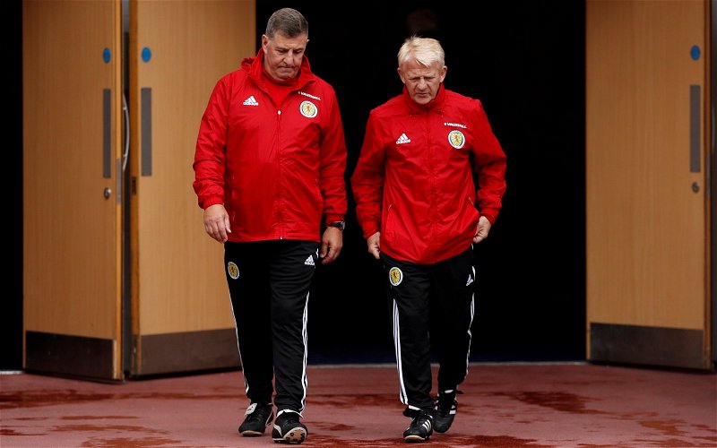 Image for Gordon Strachan has contentious say on Scott Brown issue