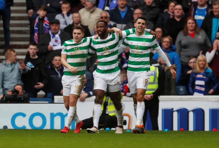 DEMBELE SCORES AT IBROX