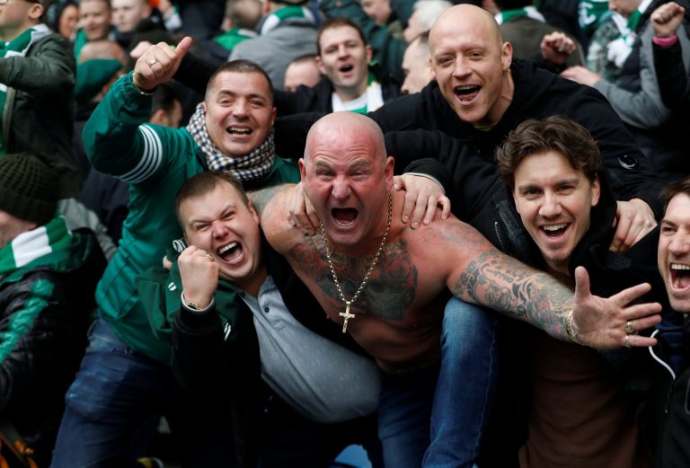 CELTIC FANS IBROX