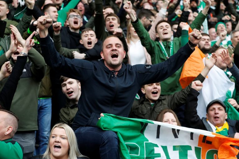 CELTIC FANS IBROX