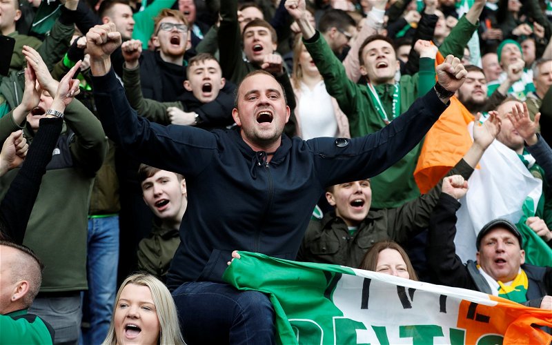 Image for ‘Merci Celtic, Merci’ Fans react to French Eddie image