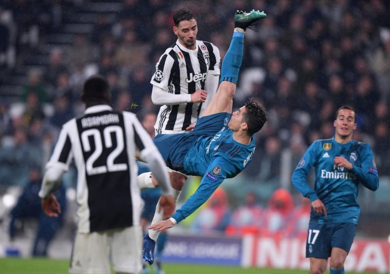 Ronaldo goal v Juventus