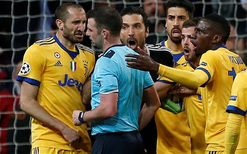 Image for Juventus lose out to late penalty