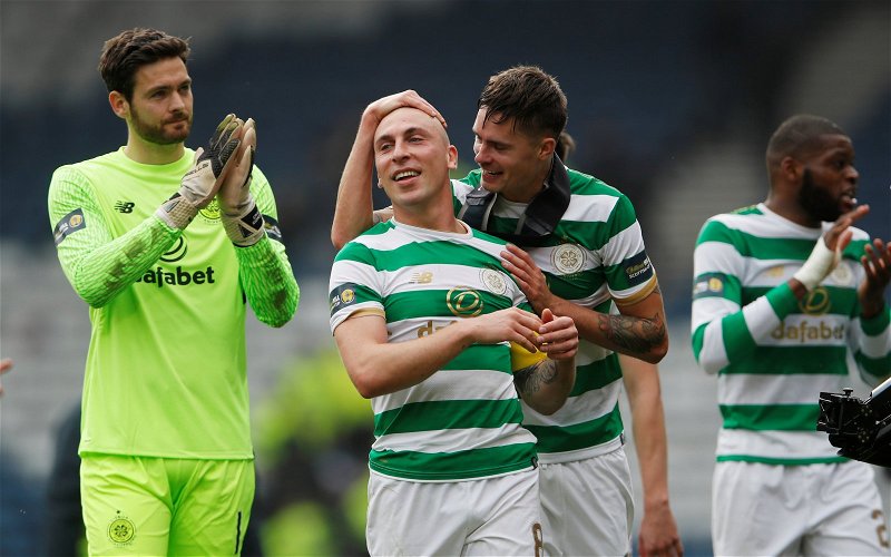Image for Scott Brown pictured in new Celtic kit