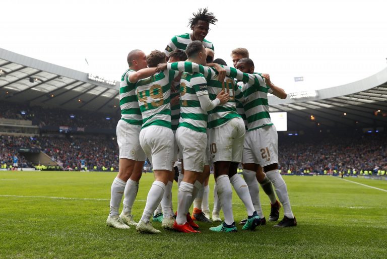 CELTIC CELEBRATE SCOTTISH CUP SEMI