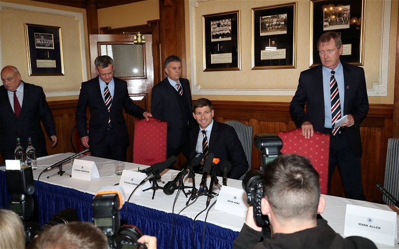 Image for ‘Aware on an alleged incident’ Ibrox statement on breaking news