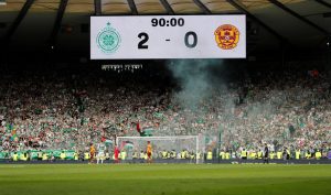 2018 Scottish Cup Final scoreboard