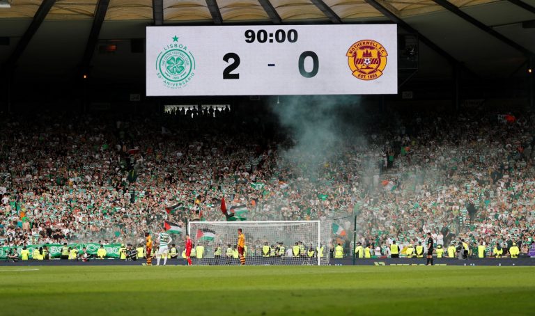 2018 Scottish Cup Final scoreboard