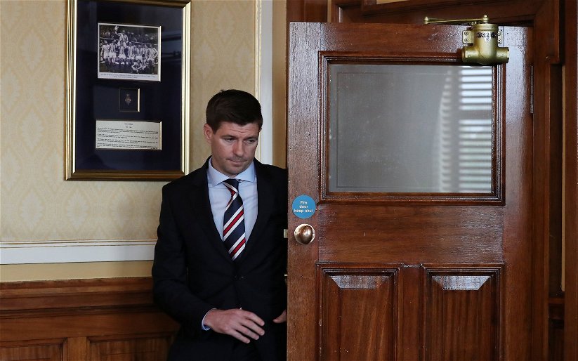 Image for Hugh Keevins lights the torch paper- GERRARD OUT