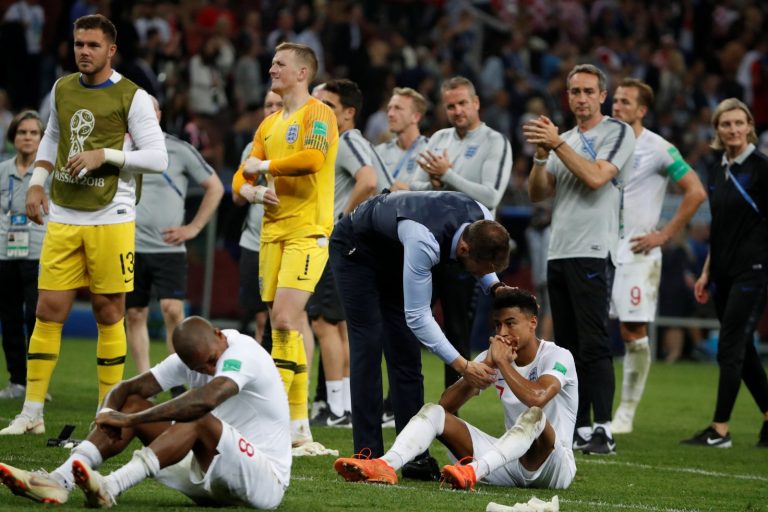 ENGLAND OUT