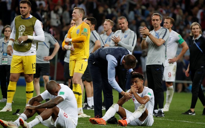 Image for Jack’s joy as England are knocked out