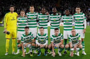 Celtic team v Rosenborg