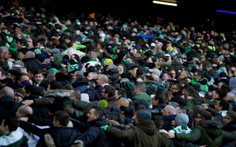 Image for VIDEO: Celtic fans take The Huddle to Murrayfield