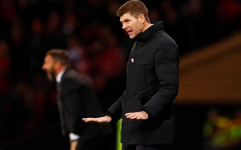 Image for Under a bus or is it taxi for Gerrard after feeble Scottish Cup exit