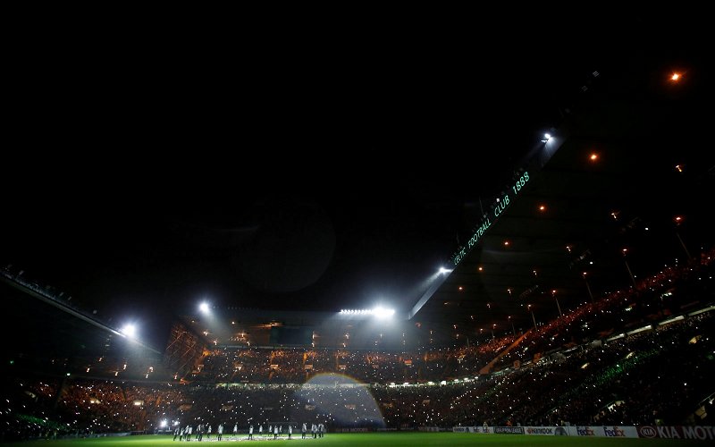 Image for Celtic fall silent- A Club With Nothing To Say To Fans