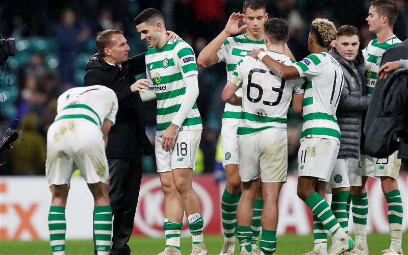Image for Seven magnificent pictures as Celtic put RB Leipzig to the sword