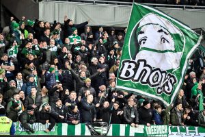 Celtic fans Rosenborg