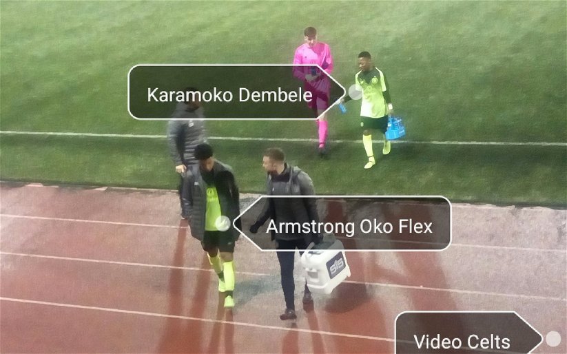 Image for Telly test tonight for Dembele and Oko Flex