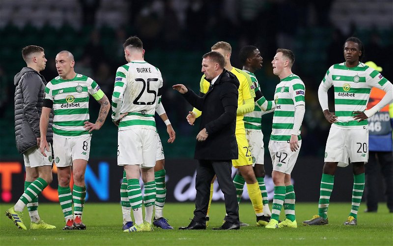Image for Celtic players give ‘friend for life’ Rodgers the silent treatment