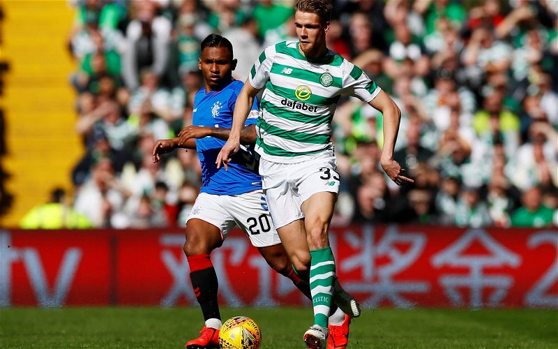 Image for Celtic defender body-swerves Van Dijk comparisons