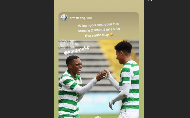 Image for Look at Dembele’s delight as he shares goal joy across social media