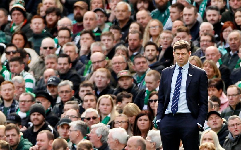 Image for ‘We can’t be far away from standing in hedges and talking about dogs and caravans’ Celtic fans lap up Gerrard’s best team comment