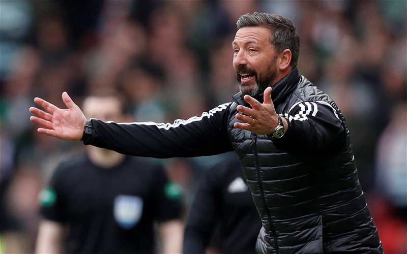 Image for ‘Actually a great tackle’ McInnes gives his verdict on Cosgrove’s red card