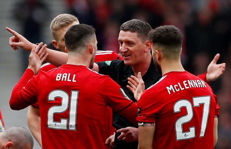 Dom Ball red card