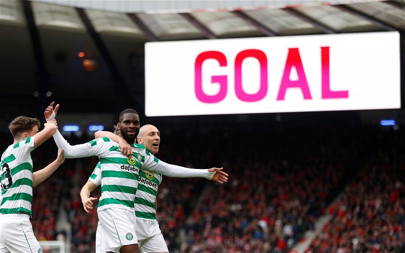 Image for Former Celtic striker helps Edouard chant go viral