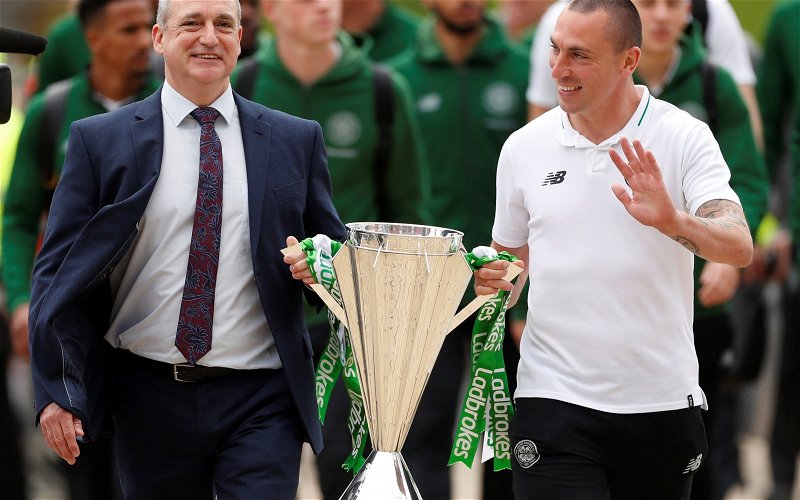 Image for Scott Brown amuses fans with Keevins confrontation and car park signing talks with Rangers