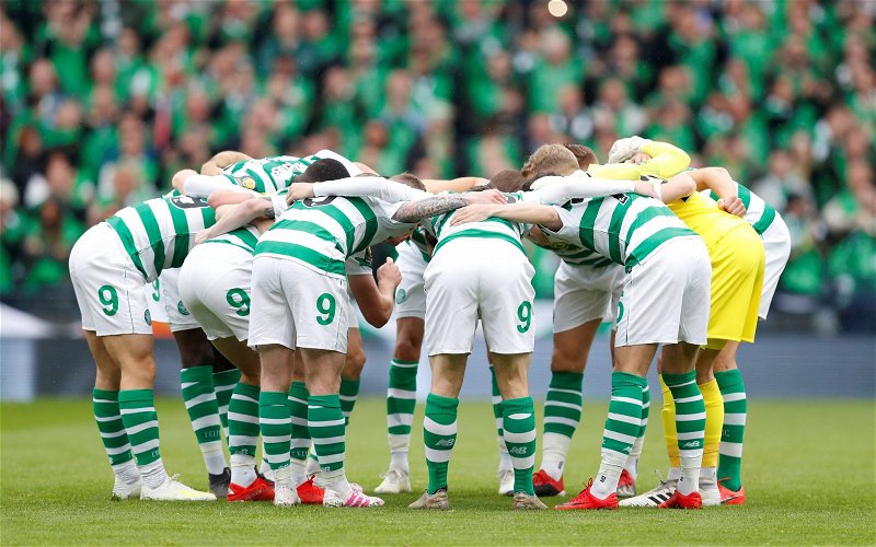 Image for One picture dramatically captures the passion and drama of Celtic’s Treble Treble season