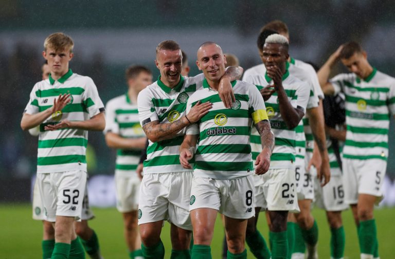 Celtic Sarajevo, Ewan Henderson, Scott Brown, Leigh Griffiths