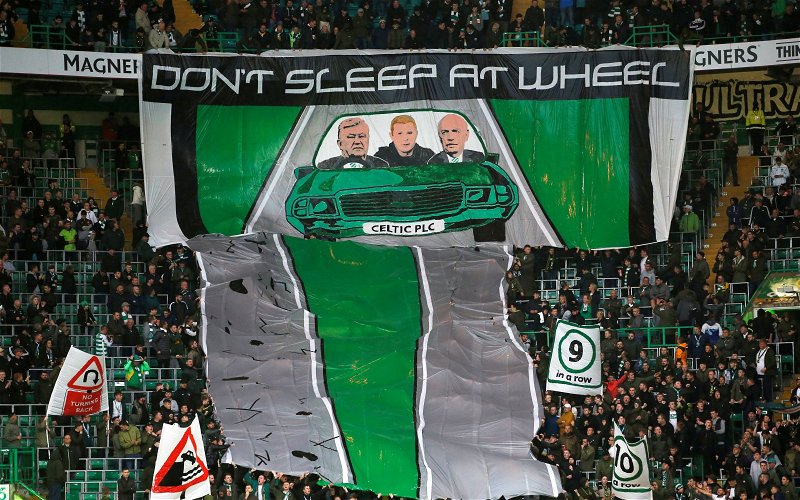 Image for Green Brigade drive their message through to Lawwell and Desmond