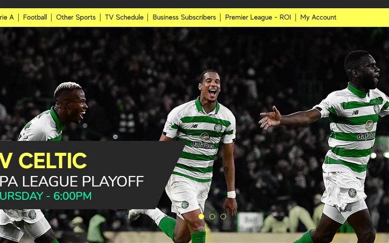 Image for Telly deal announced for AIK v Celtic