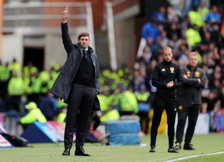 Gerrard, Lennon, Ibrox