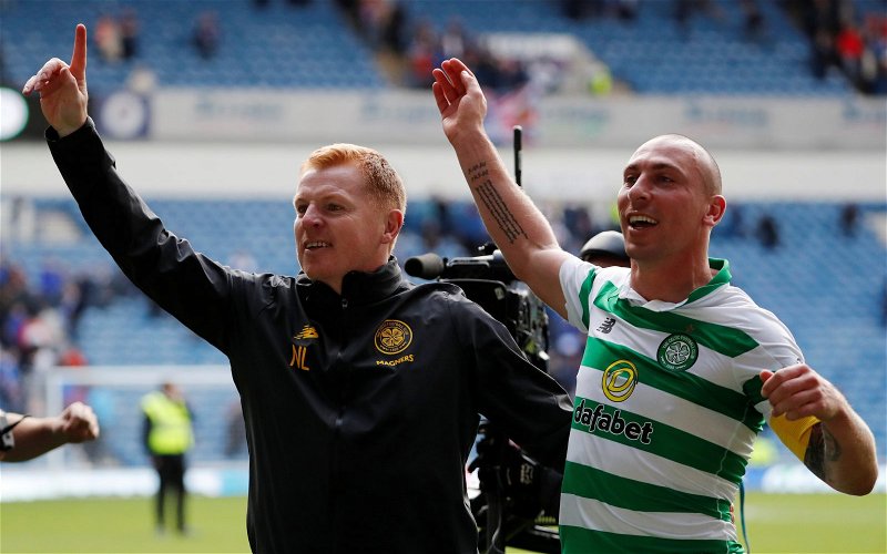 Image for Awesome- Highlights as Scott Brown tweets his way through Celtic’s Ibrox victory!