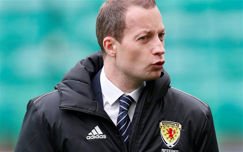 Image for Willie Collum in charge of Celtic v Aberdeen as SFA drop hint towards Viaplay Cup Final