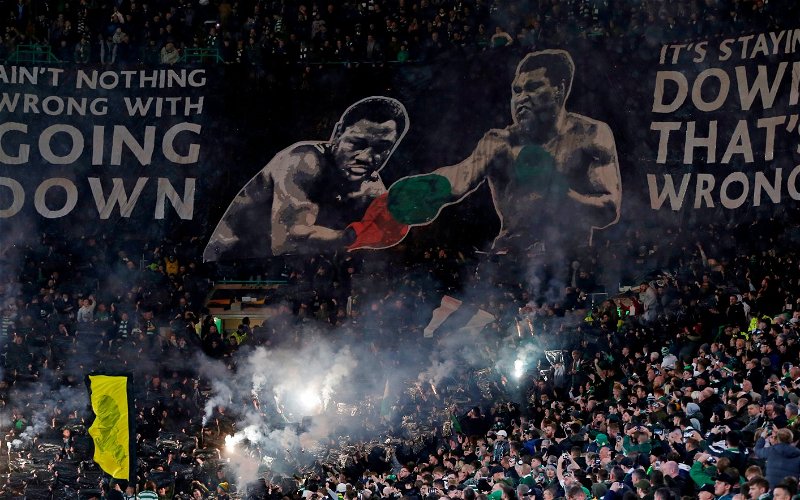 Image for Bunch of idiots- Sutton attacks banner protest and breaks his Celtic silence