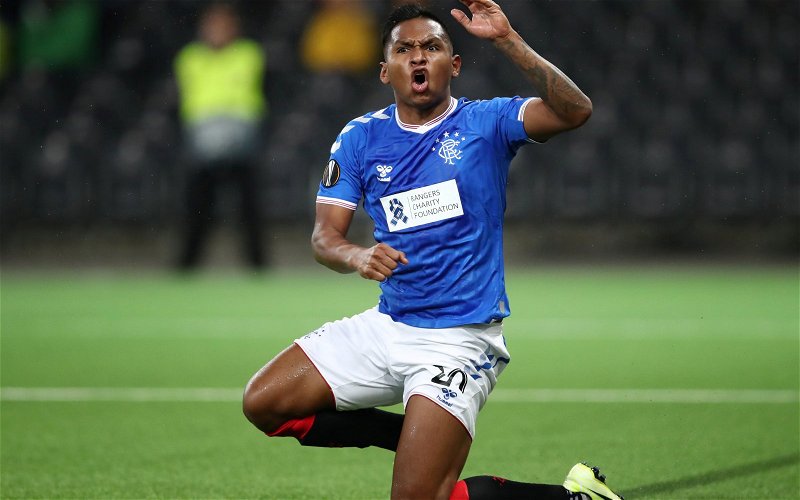 Image for Watch another Alfredo Morelos international sitter