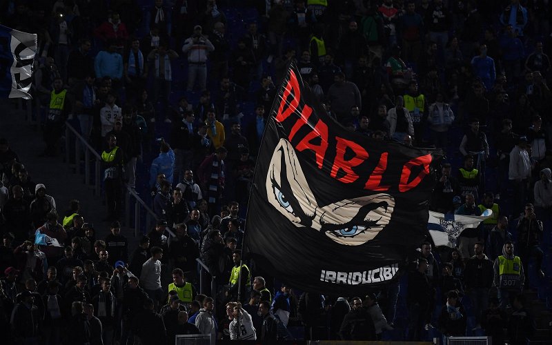 Image for Report claims that ‘anti-mafia cops’ will shadow Lazio fans in Glasgow