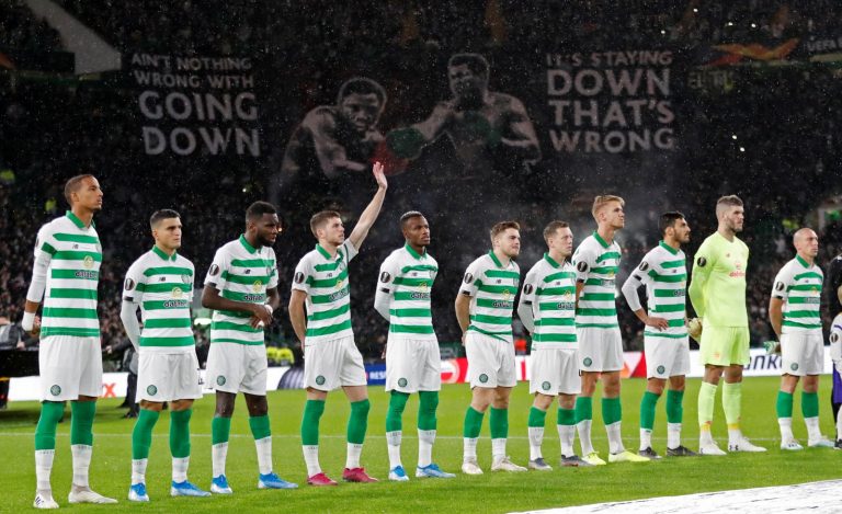 Celtic team v Cluj