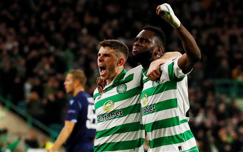 Image for Pictured: Celtic get massive boost with Edouard back in training