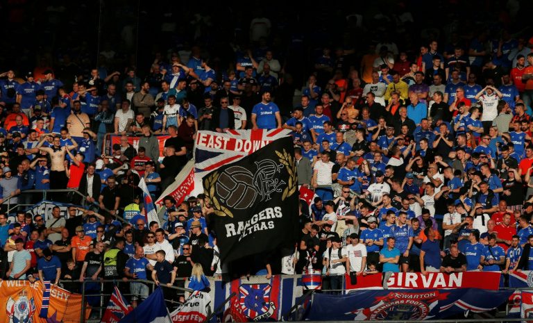 Ibrox fans