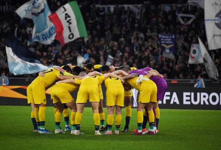 Celtic huddle, Lazio