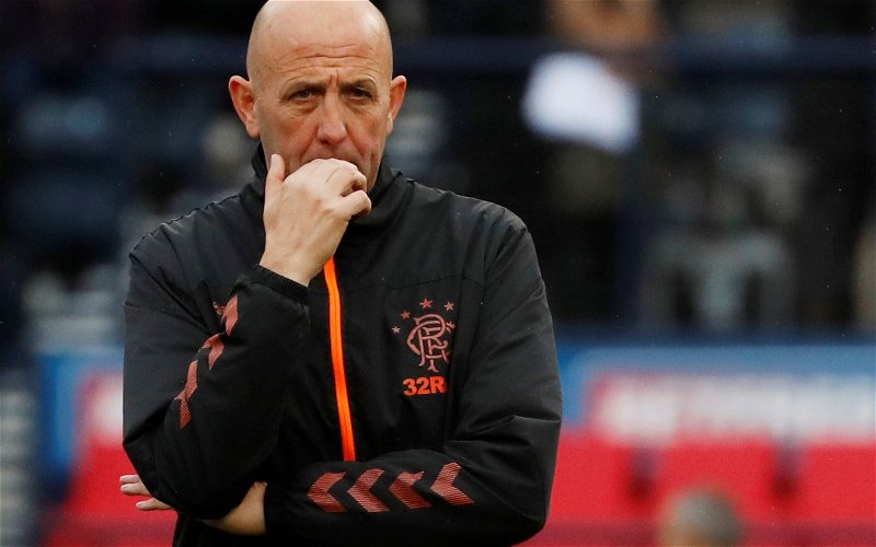 Image for Ibrox coach McAllister gives his verdict on title controversy