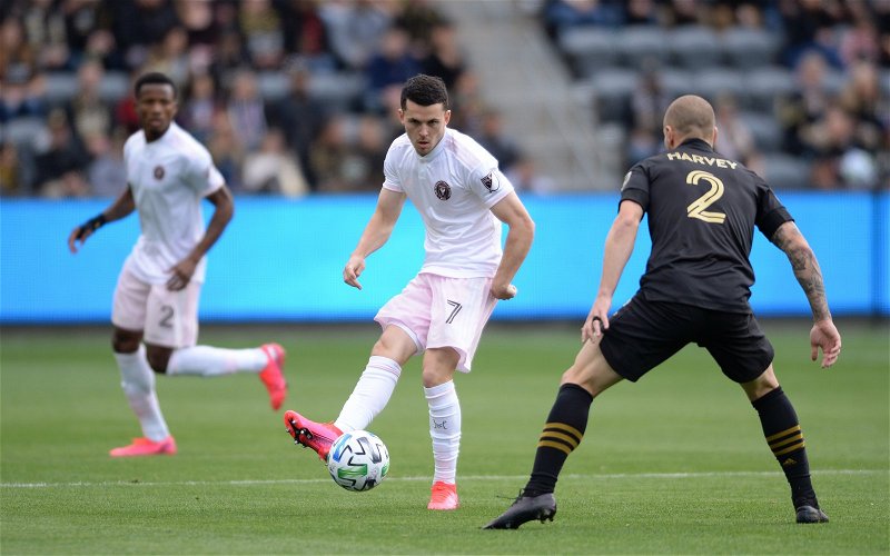 Image for EPL side linked with Lewis Morgan January deal