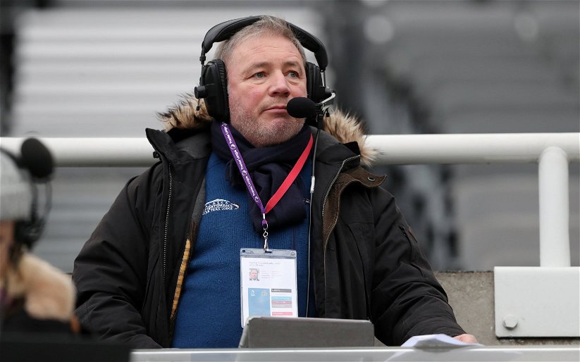 Image for ARSEFIELD- Watch as Ally McCoist’s half-time excitement gets the better of him