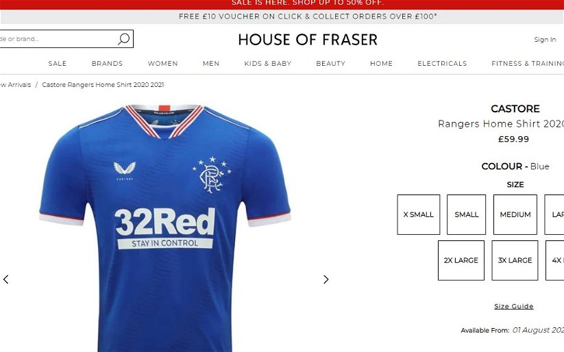 Image for Mike Ashley strengthens his grip on Ibrox as House of Fraser announce Castore deal